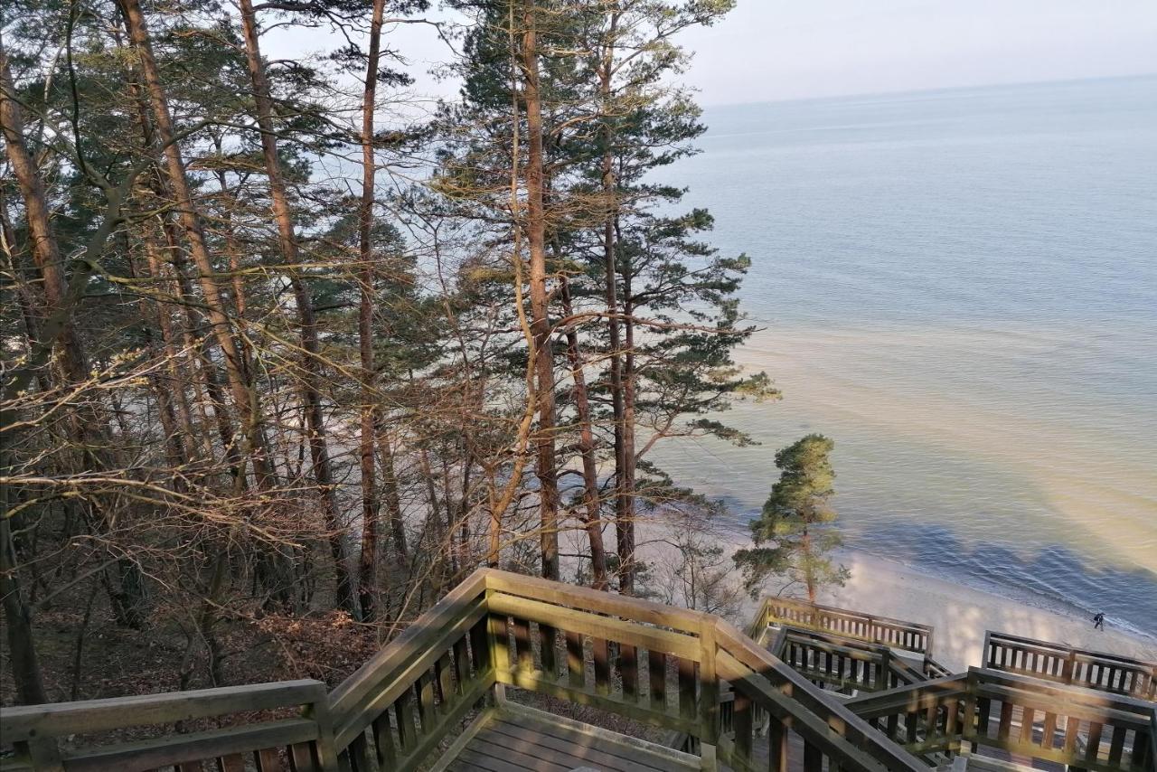 Strandidylle Apartment Mit Meerblick Und Kamin Мендзыздрое Экстерьер фото