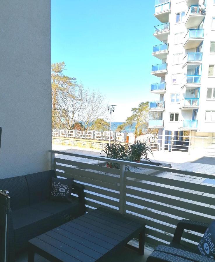 Strandidylle Apartment Mit Meerblick Und Kamin Мендзыздрое Экстерьер фото