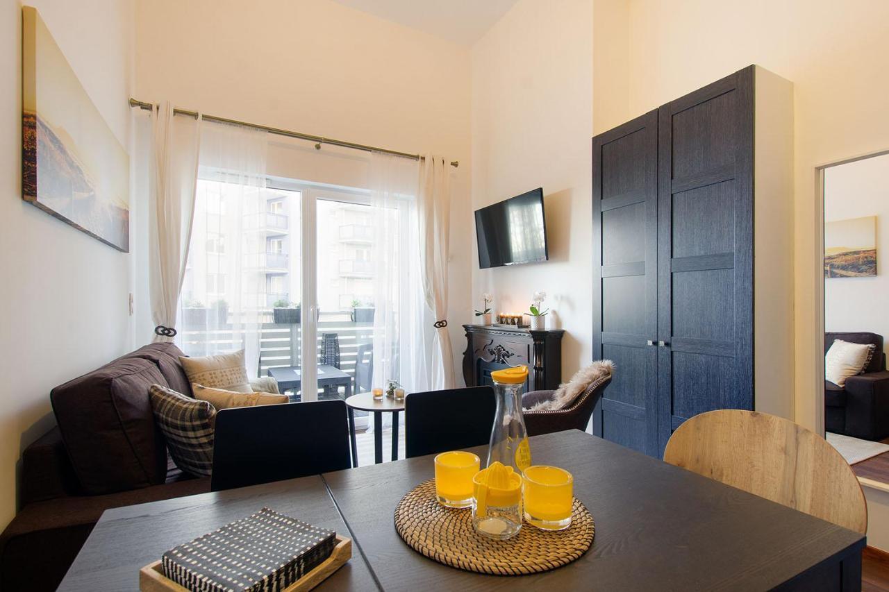 Strandidylle Apartment Mit Meerblick Und Kamin Мендзыздрое Экстерьер фото