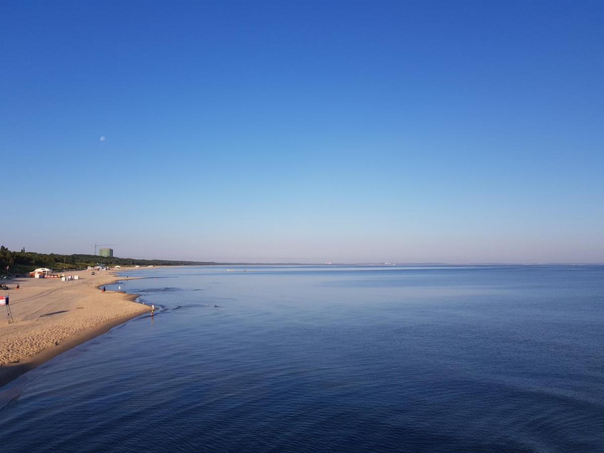 Strandidylle Apartment Mit Meerblick Und Kamin Мендзыздрое Экстерьер фото