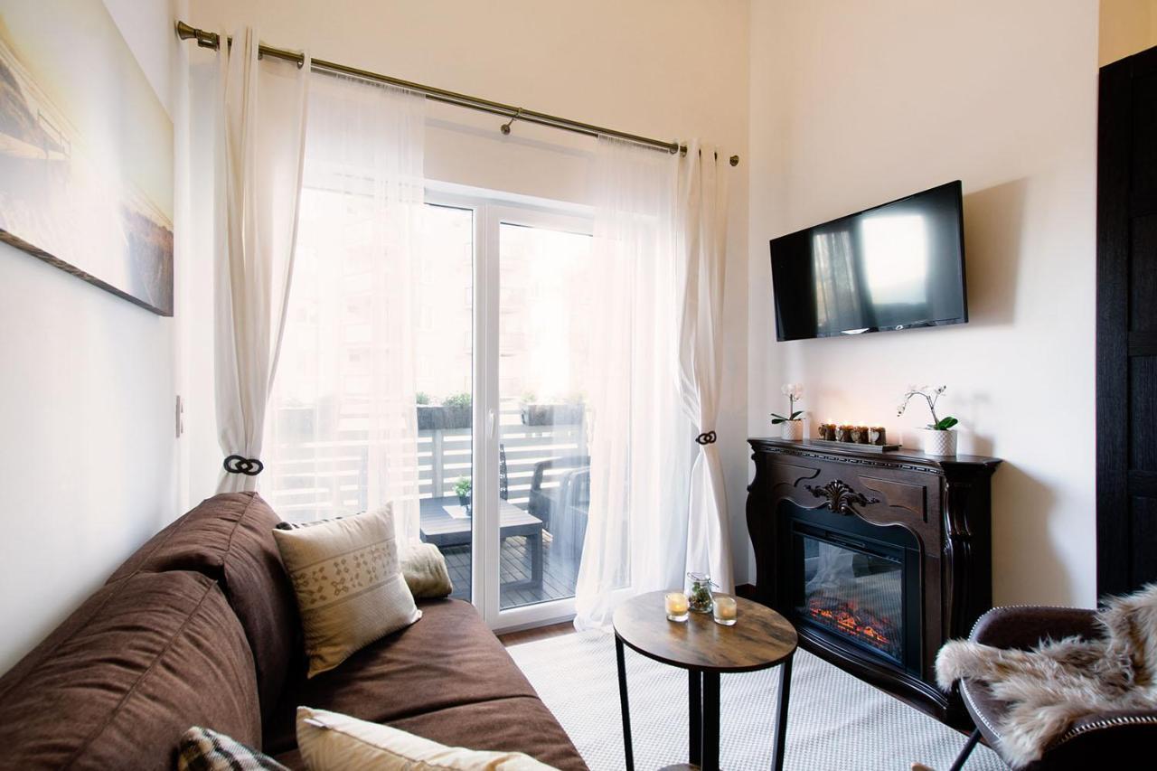 Strandidylle Apartment Mit Meerblick Und Kamin Мендзыздрое Экстерьер фото